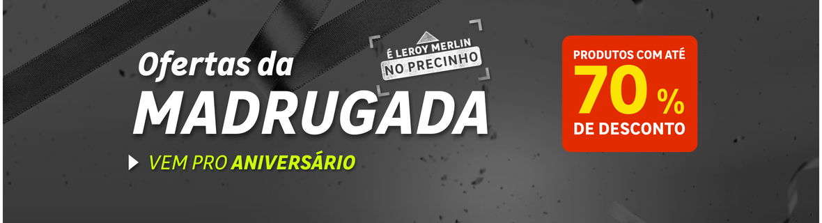 Ofertas da madrugada com até 70%OFF