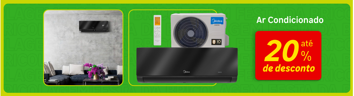 Ar e Ventilação com até 20%OFF