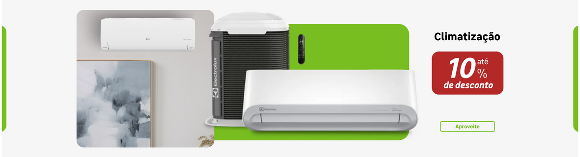 Climatização com até 10%OFF