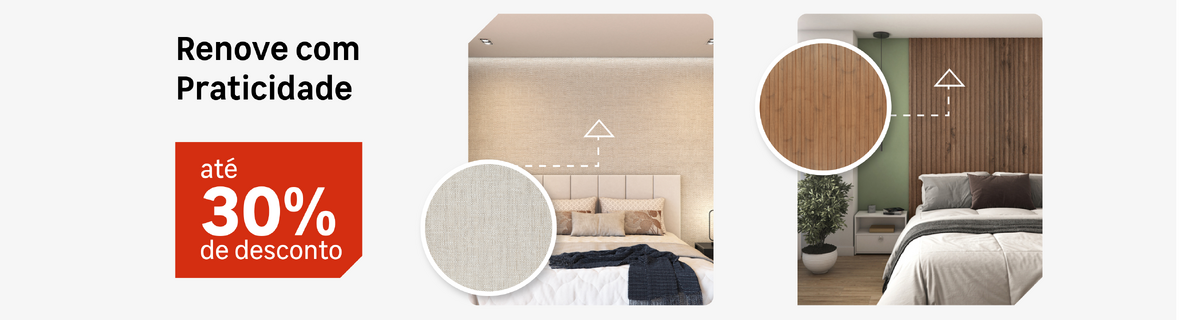 Renove com Praticidade com até 30%OFF