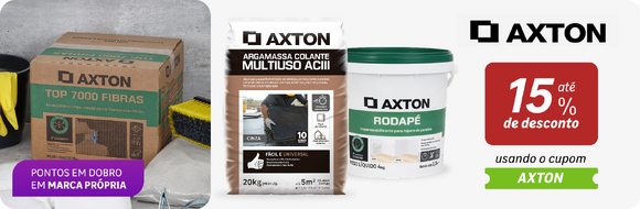 Cupom Axton - 15% off + 2xp