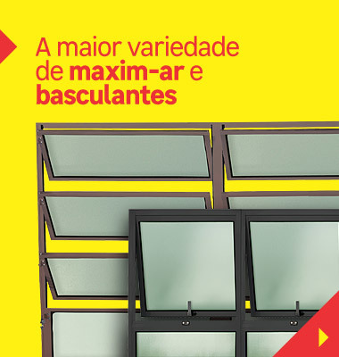 A maior variedade de maxim-ar e basculantes