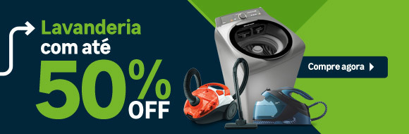Lavanderia com até 50%OFF