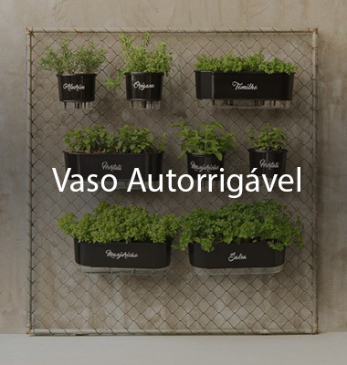 Vaso Autoirrigável