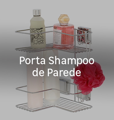 Porta Shampoo de Parede