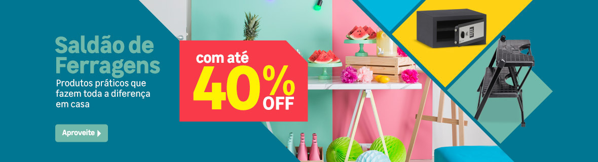 Confira todos os produtos com desconto.