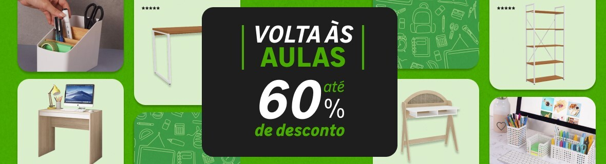 Volta às aulas até 60 off